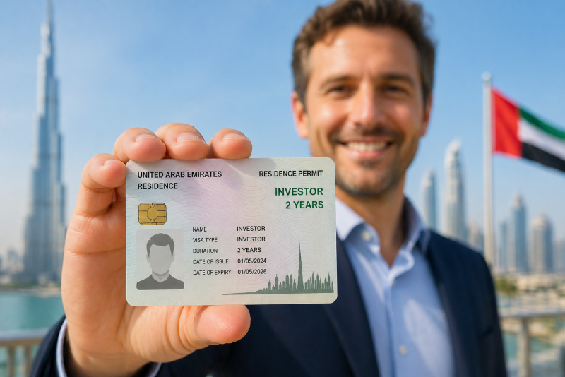 Dubai Removes Minimum Property Requirement for 2 Year Investor Visa in UAE
